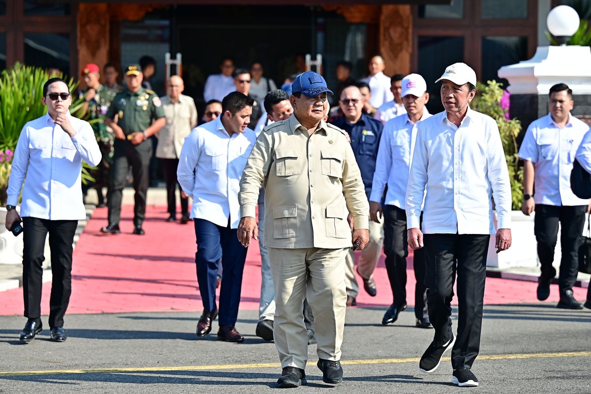 Kehangatan Prabowo-Jokowi di Solo Membantah Rumor Kerenggangan