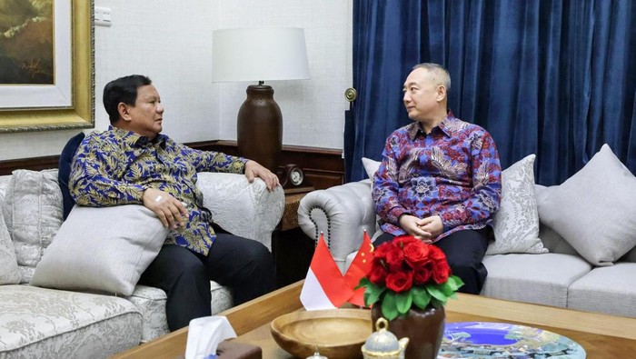 Presiden Prabowo Subianto Gelar Makan Malam dengan Jenderal Militer China, Bahas Penguatan Industri Pertahanan
