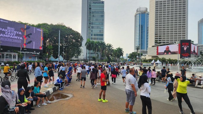 Jakarta Car Free Day Kembali Ramai, Warga Lega Aktivitas Normal
